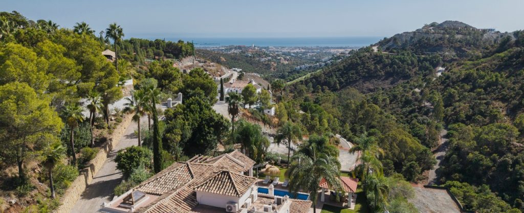 Uitzicht vanuit El Madroñal, Benahavís